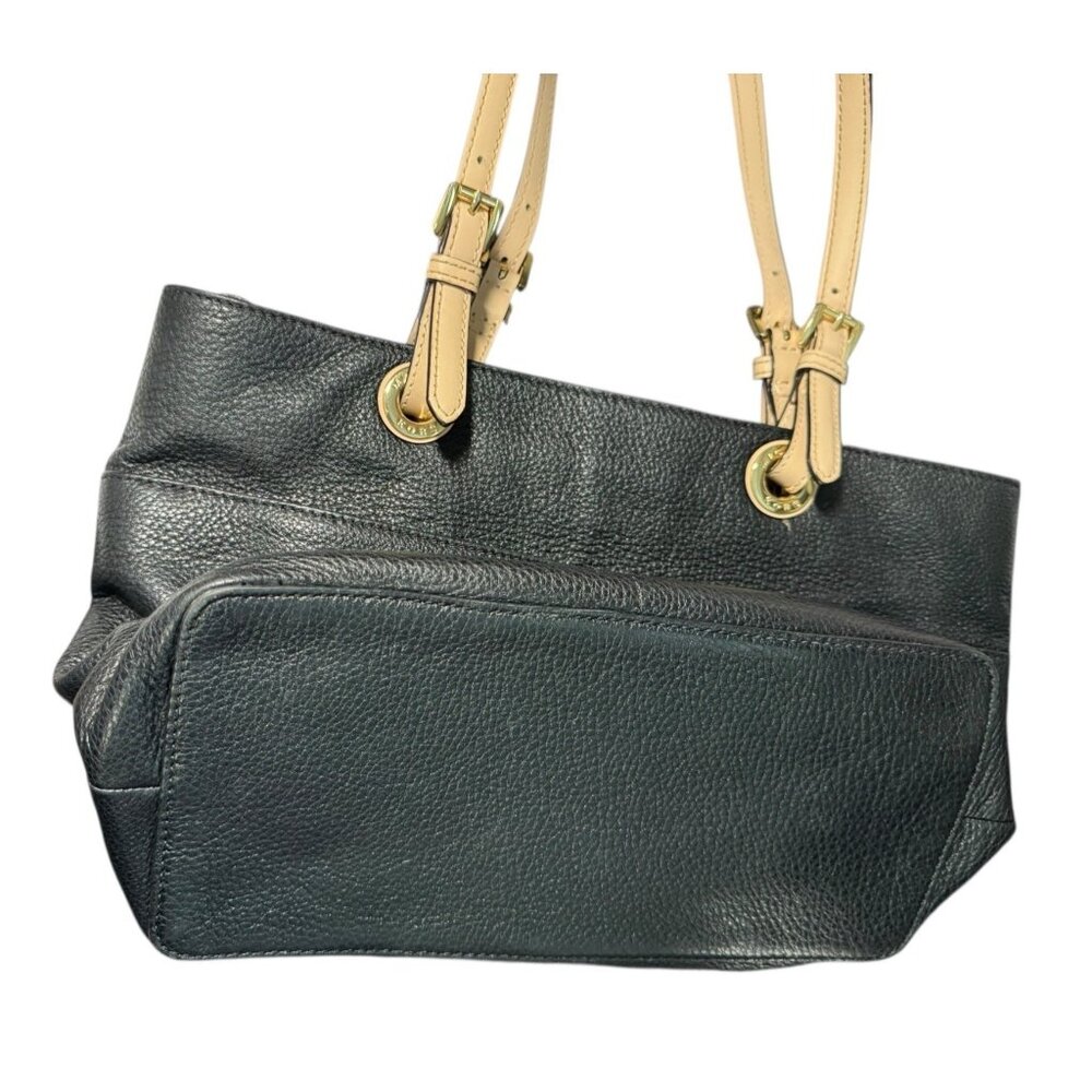 Michael Kors Bedford Soft Leather Shoulder Tote Bag - Picture 10 of 12